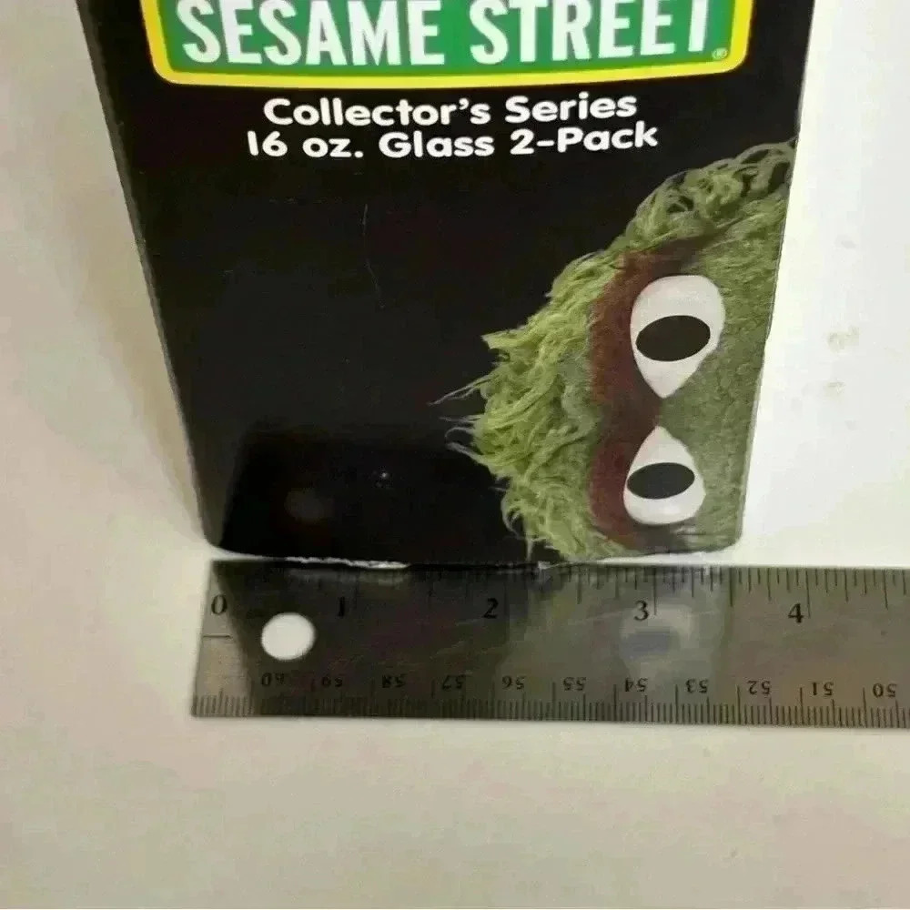2012 Collectors Series Sesame Street limited edition 16 oz glasses made in USA - Picture 11 of 11